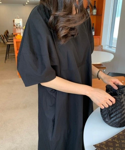 バルーンスリーブビックシルエットロングワンピース – ABITOKYO バルーンスリーブビックシルエットロングワンピース – ABITOKYO