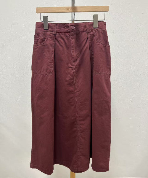 【神セット】☆ボタンシャツスカートワーク風セットアップ