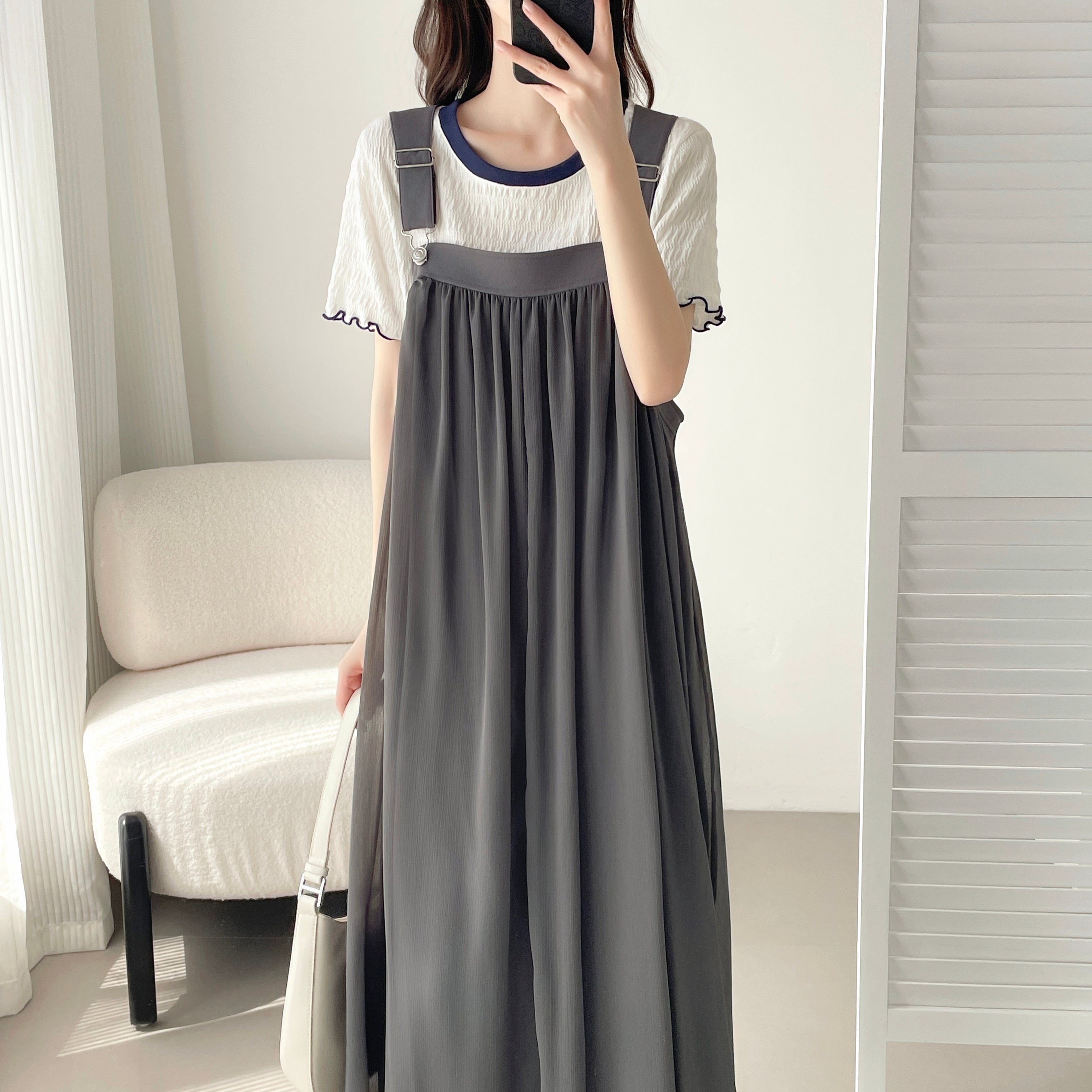神サロペ】☆サスペンダーサロペットワンピース – ABITOKYO