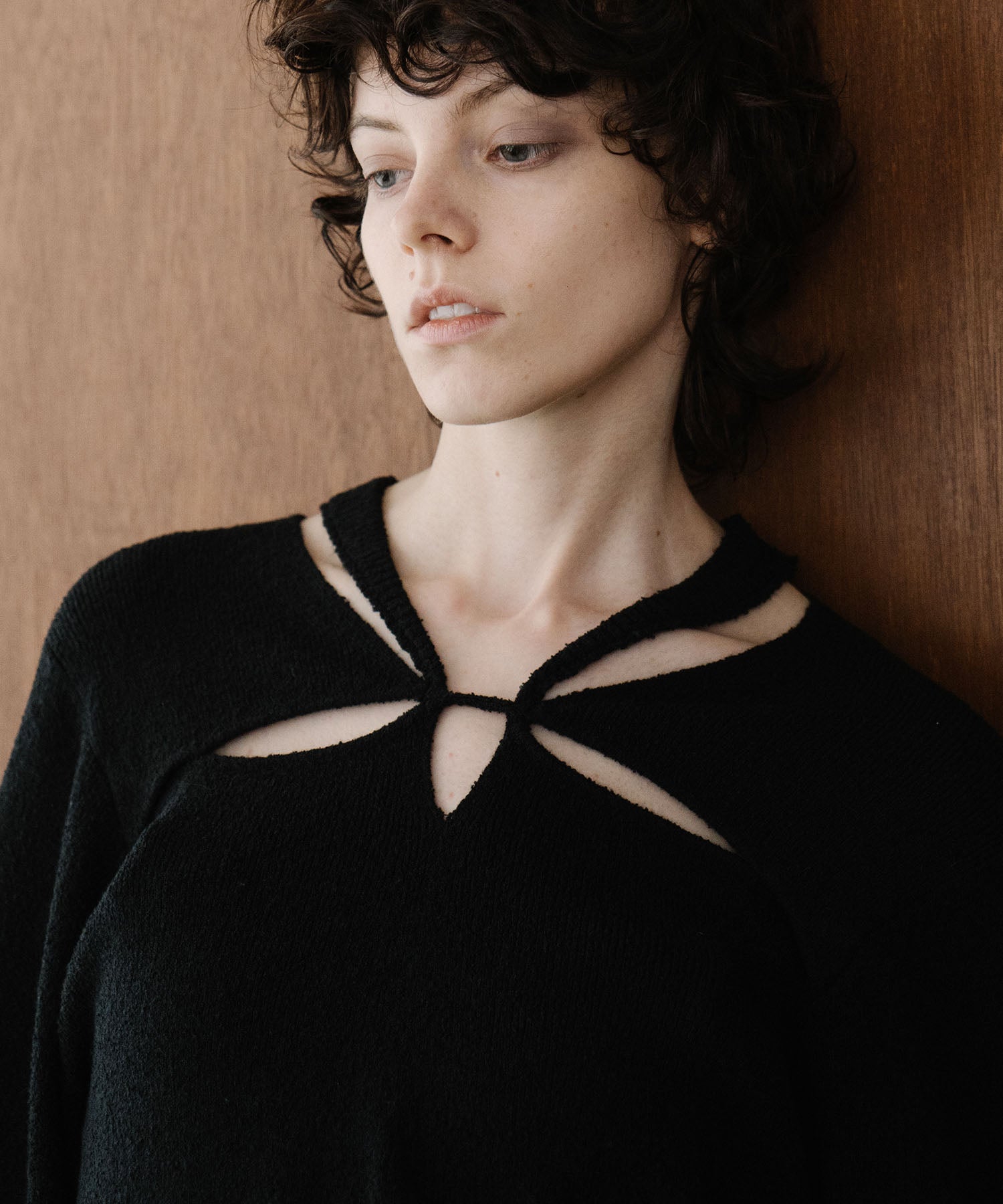 Cut Out Bouche Knit Top(カットアウトニット) – ABITOKYO