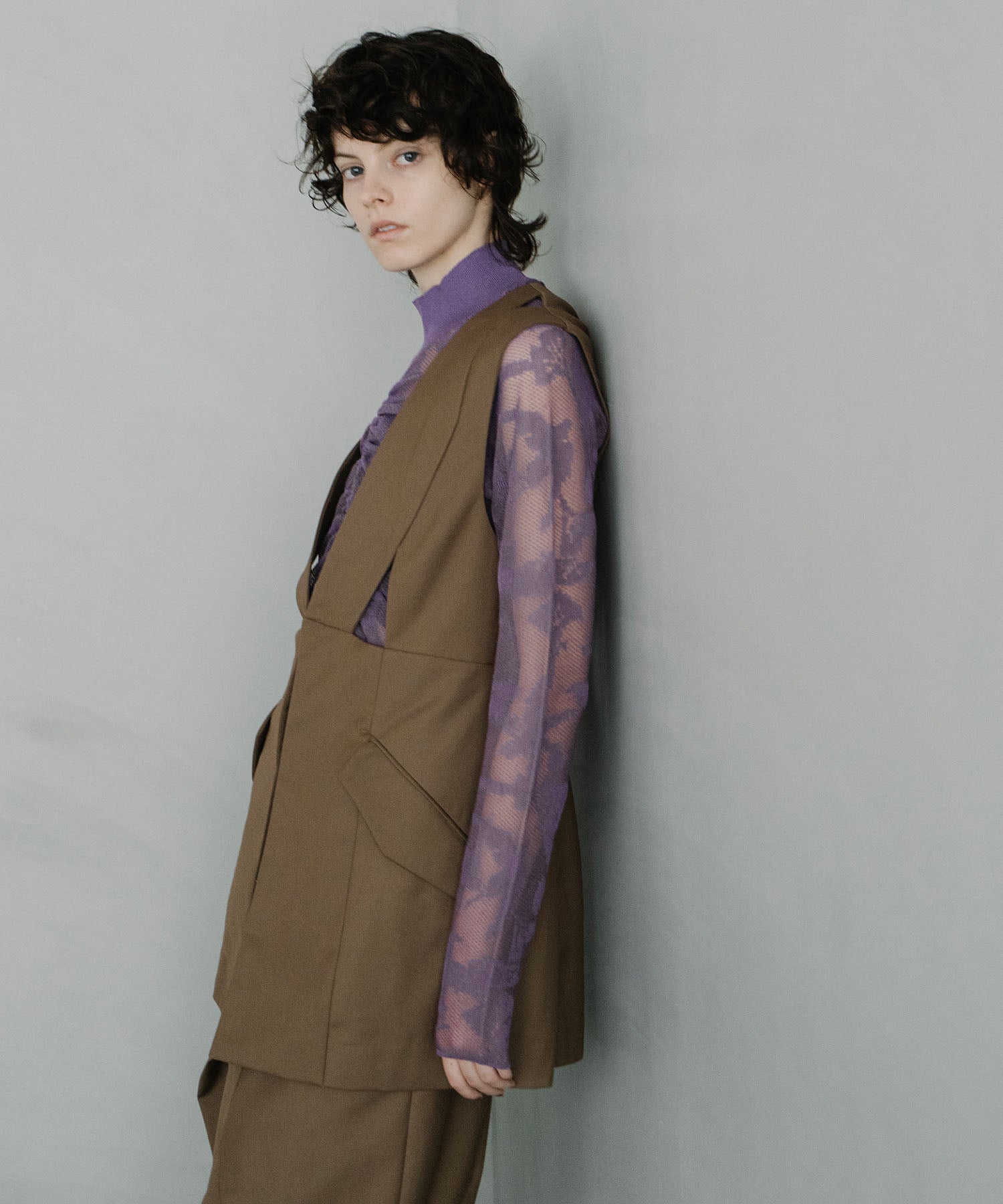 Cut OFF Gilet(バックオープンベスト) – ABITOKYO （ アビ