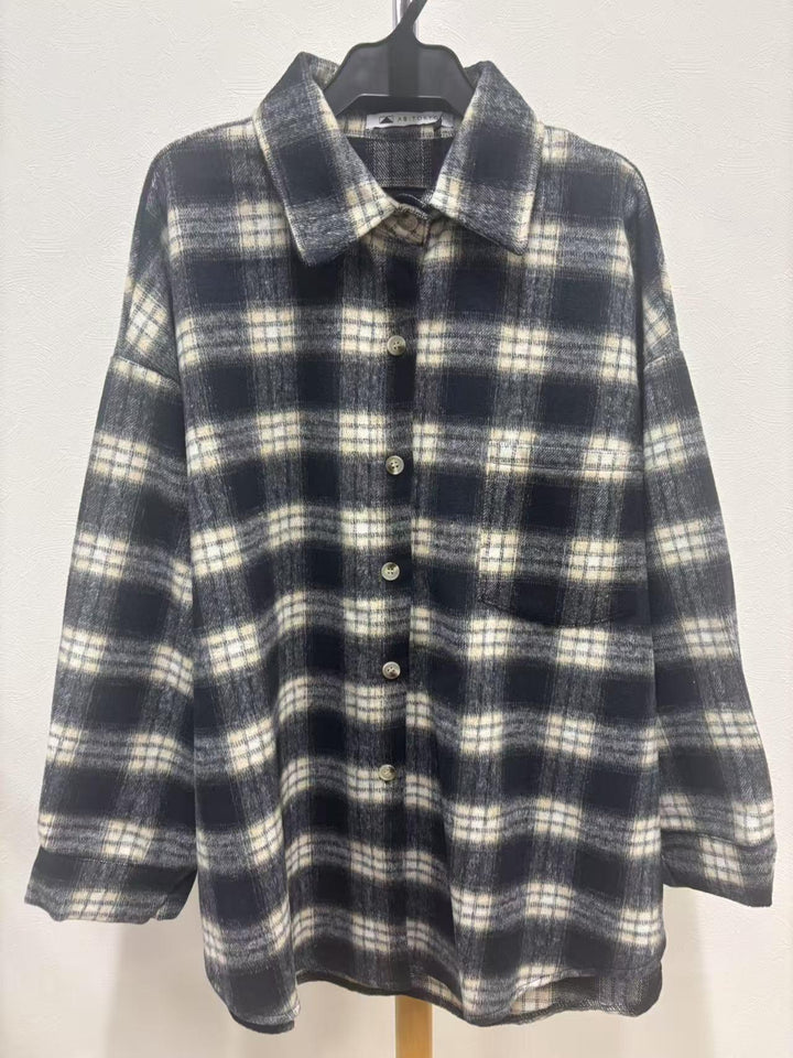 【ABITOKYO】シャドーチェックジャケット　100