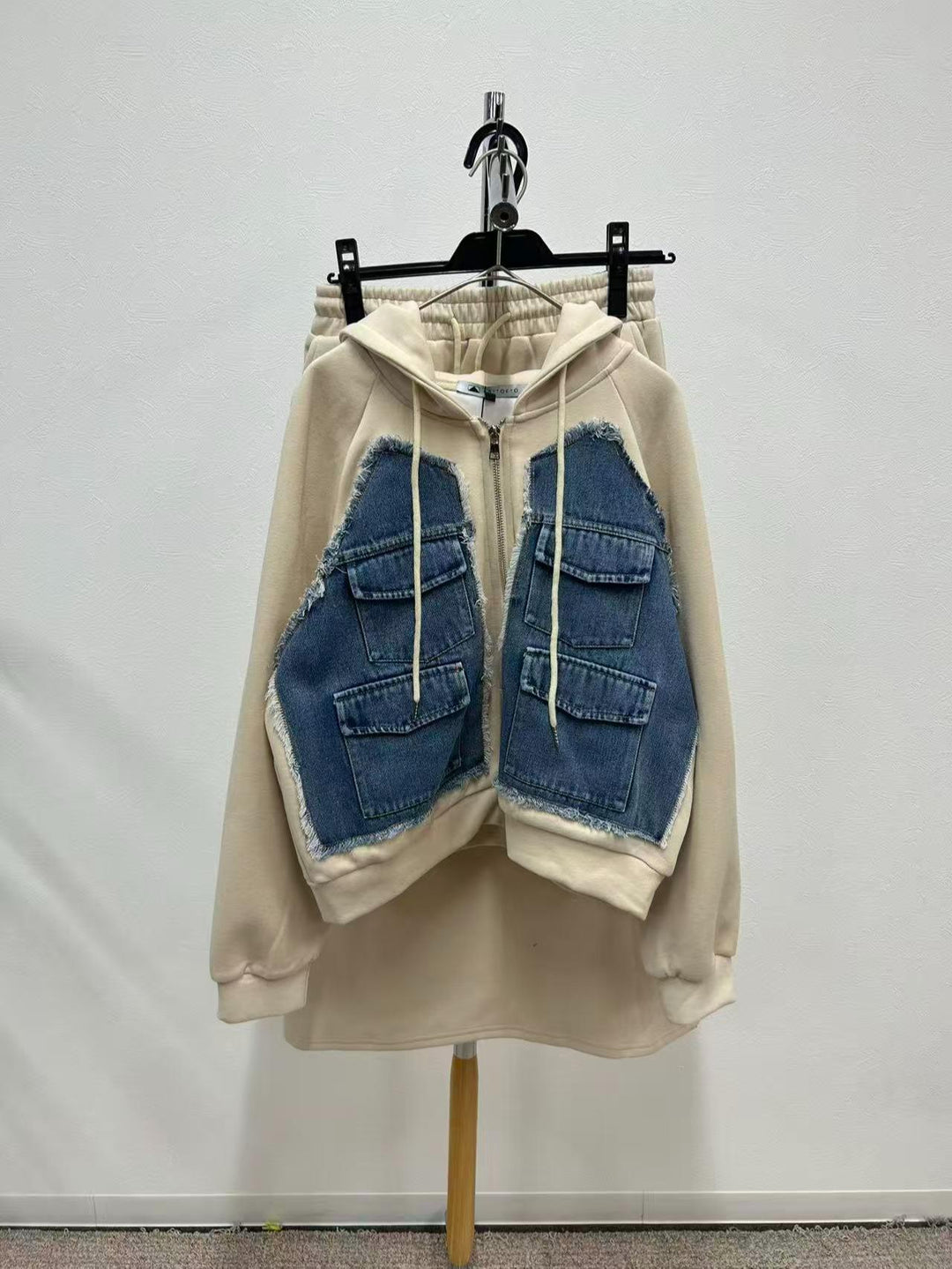 【神ポケセット】フリンジデニムドッキングセットアップ