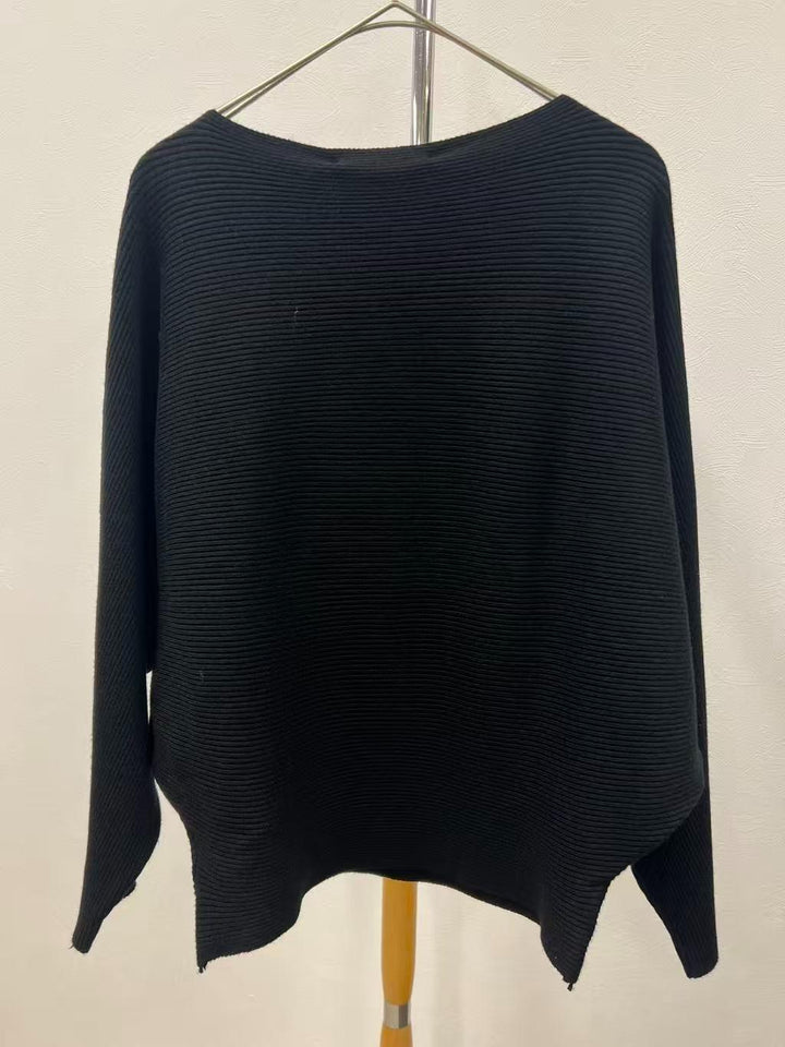 【ABITOKYO】ニットトップス×プリーツティアードスカートセットアップ　100