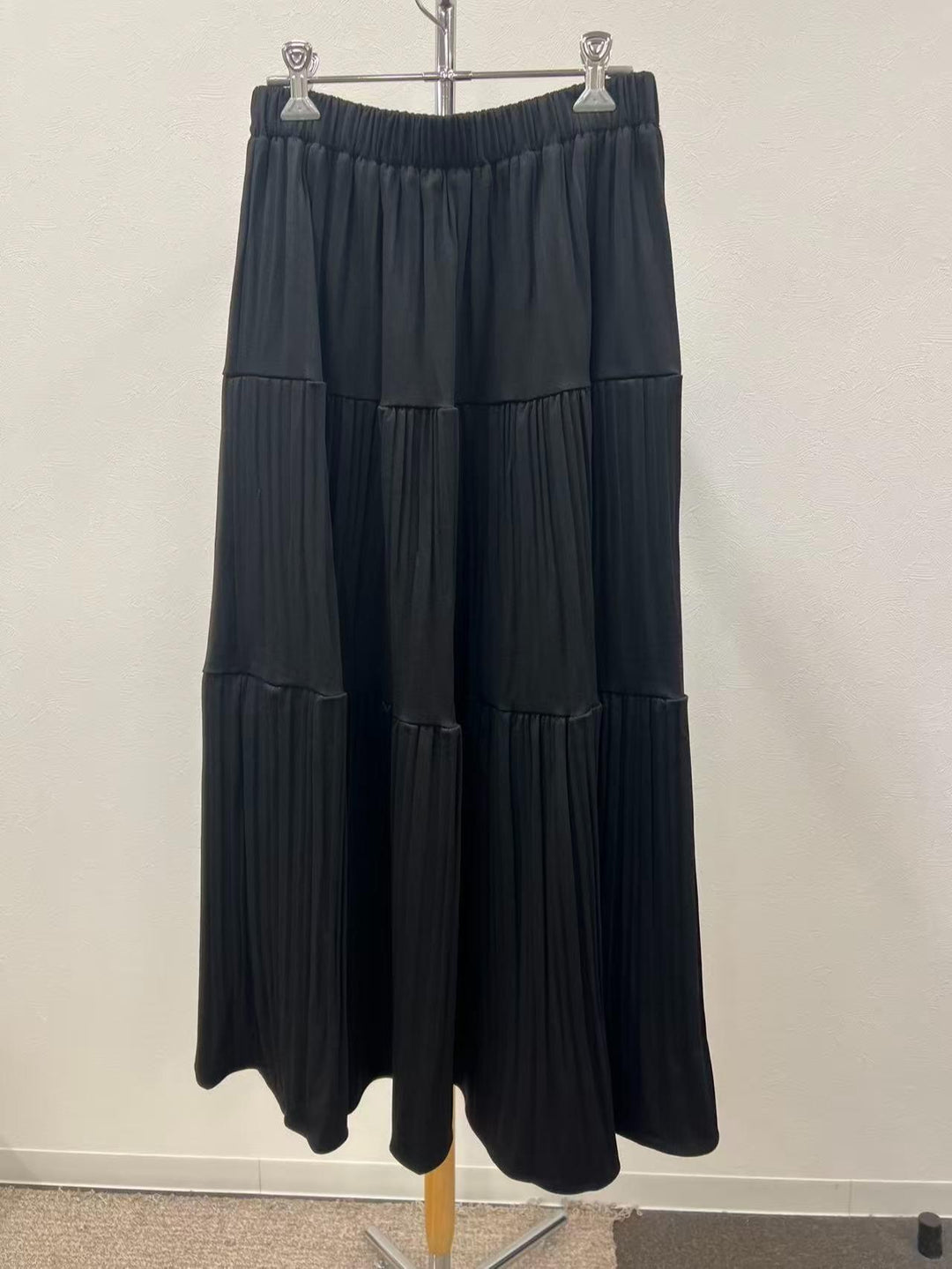 【ABITOKYO】ニットトップス×プリーツティアードスカートセットアップ　100