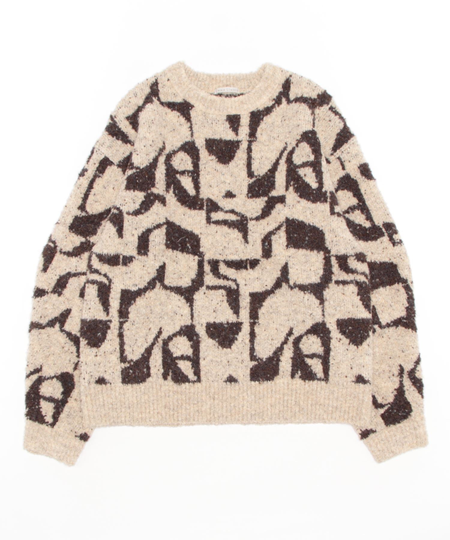 Outline Jacquard Tops（アウトラインジャガードトップス