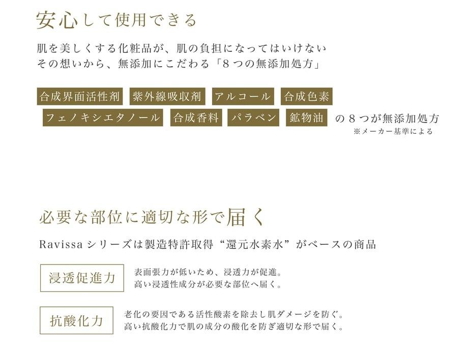 Ravissa マッサージクリーム 150g 161