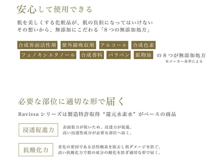 Ravissa マッサージクリーム 150g 161