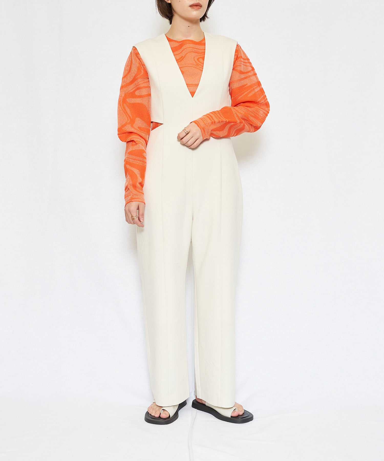 Waist Slash Rompers（ウエストスラッシュロンパース） – ABITOKYO