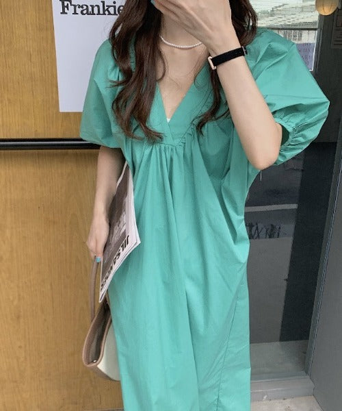 【新品】定価155,000円　コスチューム・ナショナル  Vネックワンピース セール】 【SLOW/一部店舗限定】ニットトータル Vネック