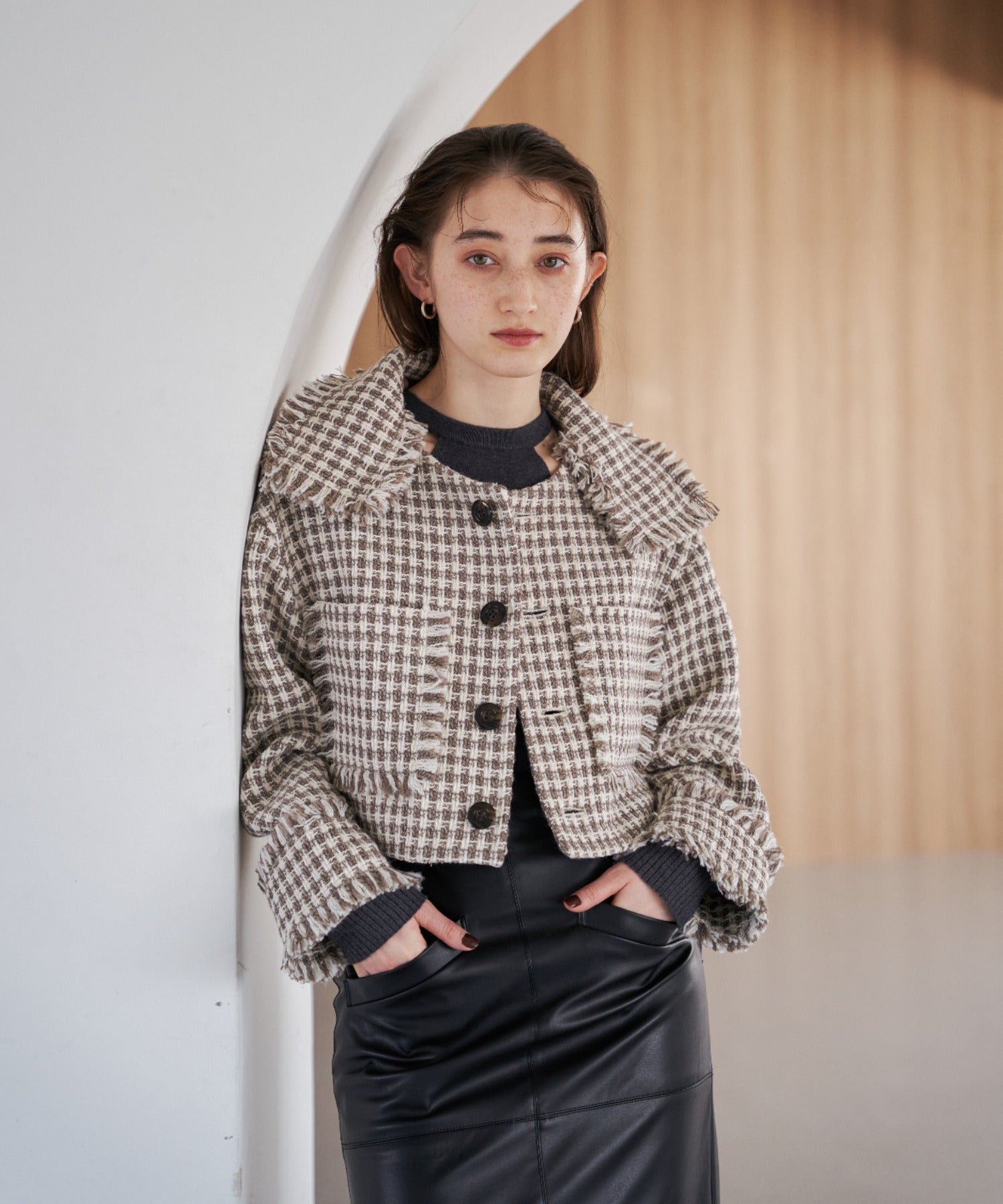 TWEEDショートコート FRAMeWORK（フレームワーク）の「TWEEDショートコート（その他