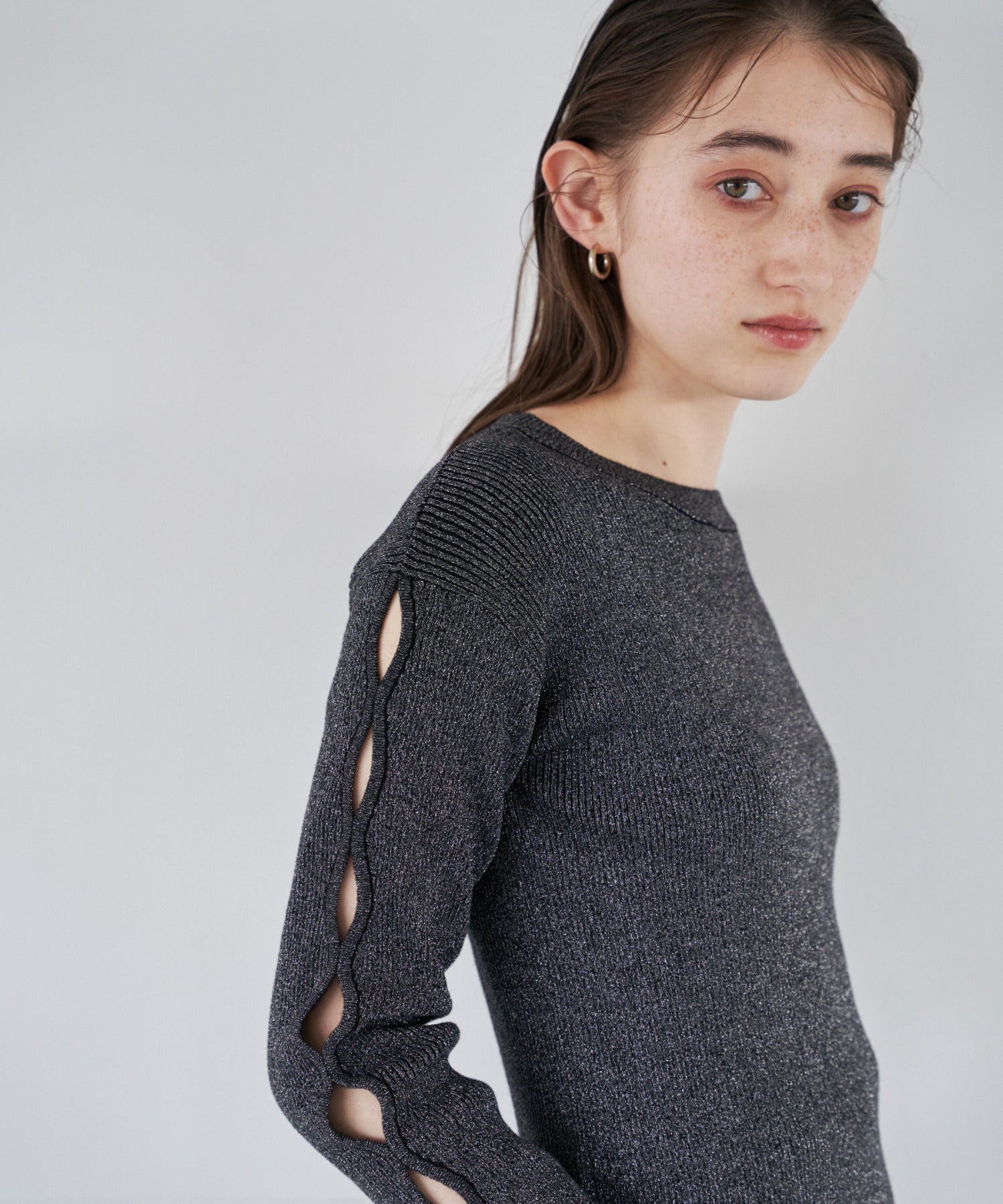 Rib Glitter Knit Tops – ABITOKYO （ アビトーキョー ） 公式通販