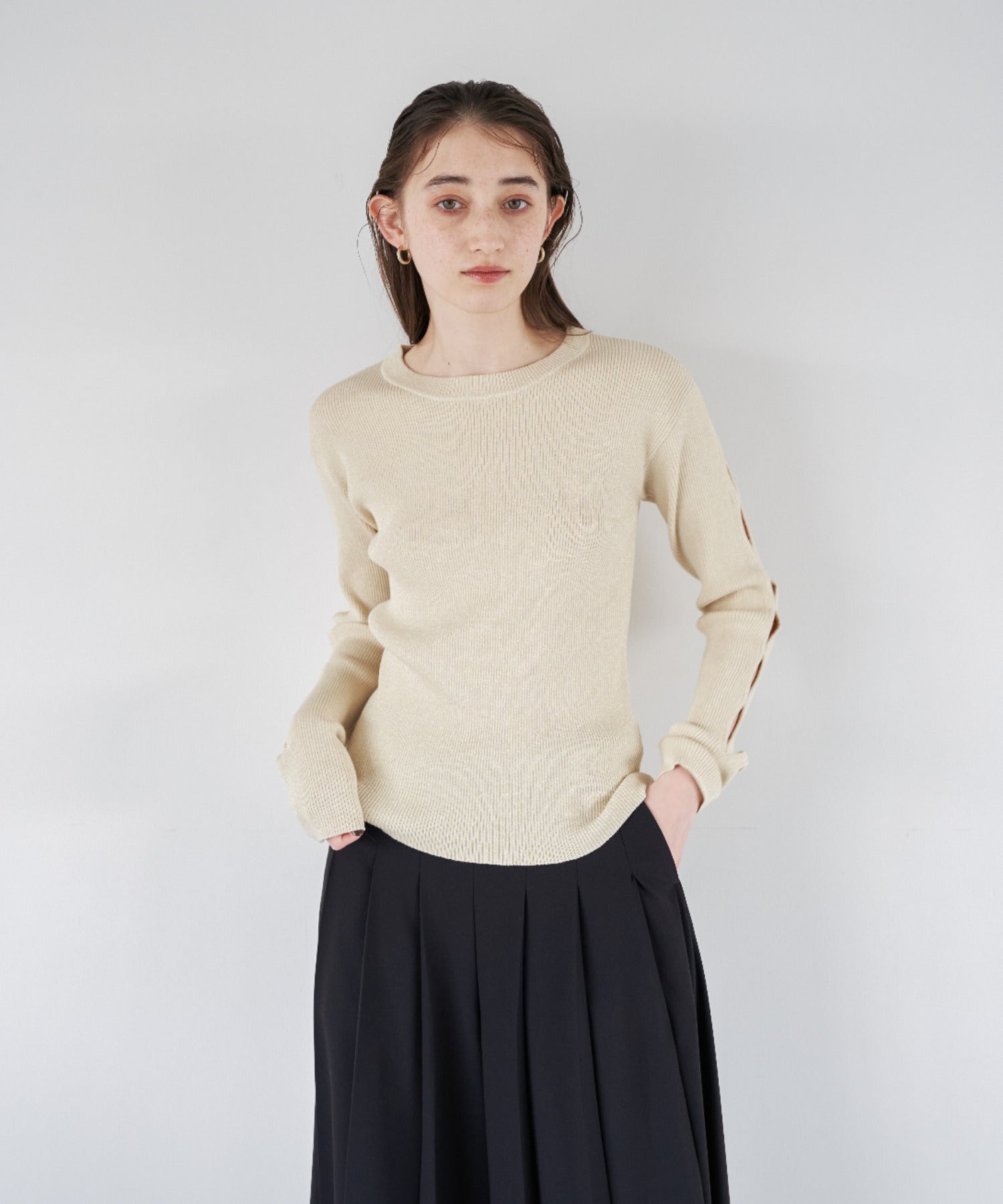 Rib Glitter Knit Tops – ABITOKYO （ アビトーキョー ） 公式通販