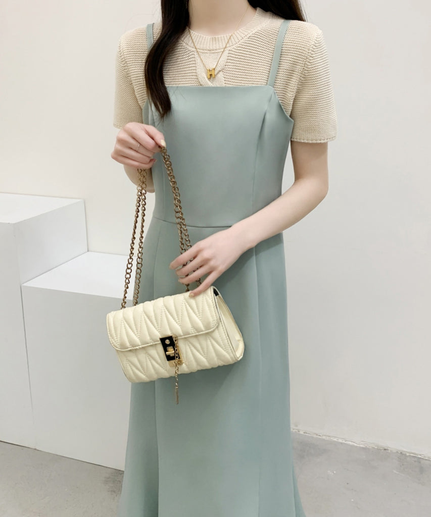 ワンピース とも様 小倉優子さん着用】“サマさまカットソー”サイドティアード