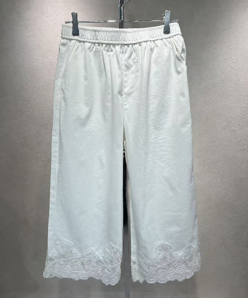（S)☆裾レースドッキングパンツ