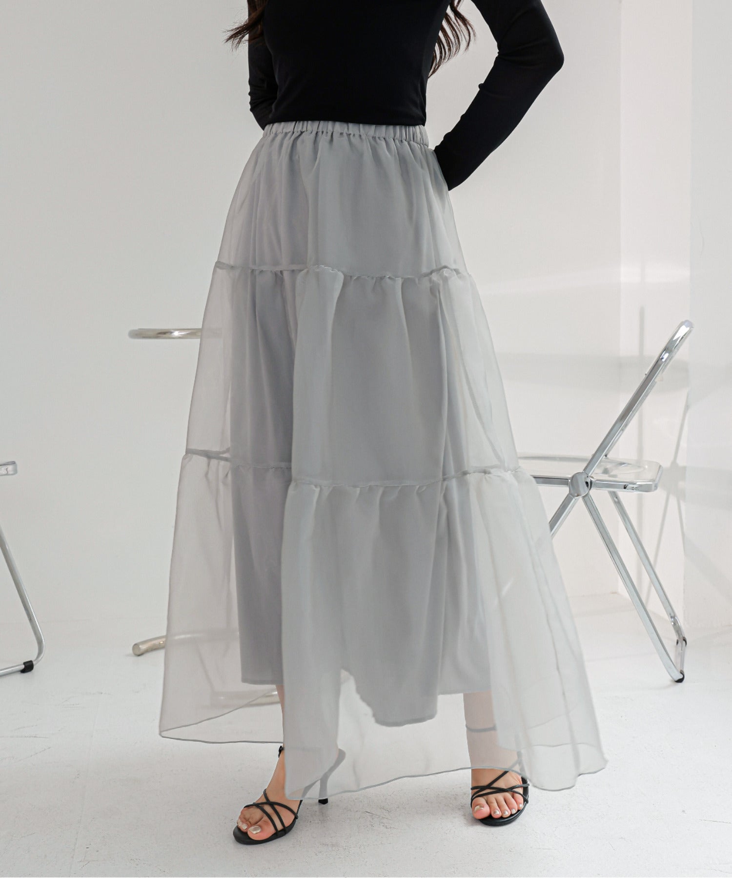 BANNER BARRETT｜花柄プリーツロングスカート | Rakuten Fashion
