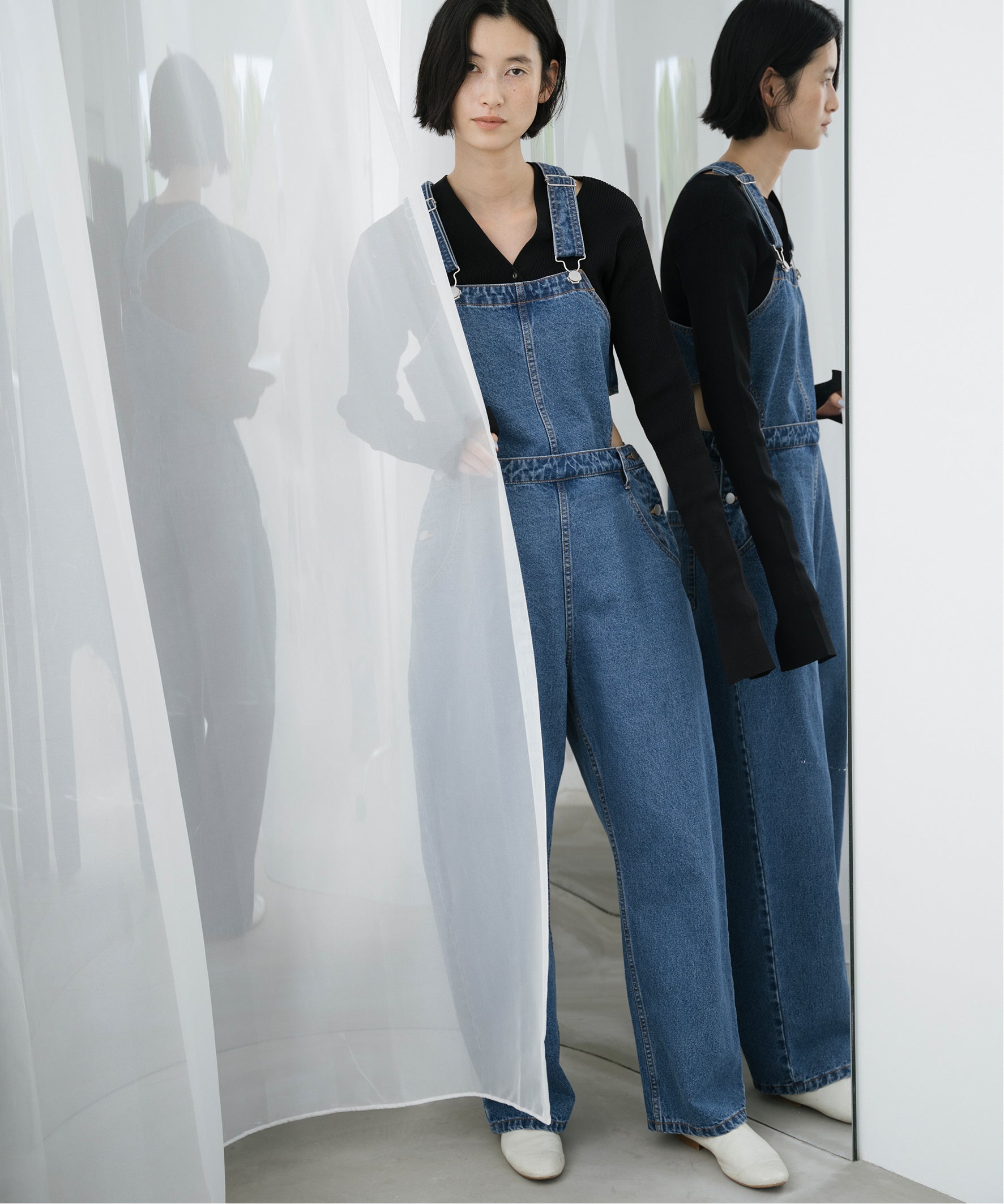 Two-piece Denim Overall