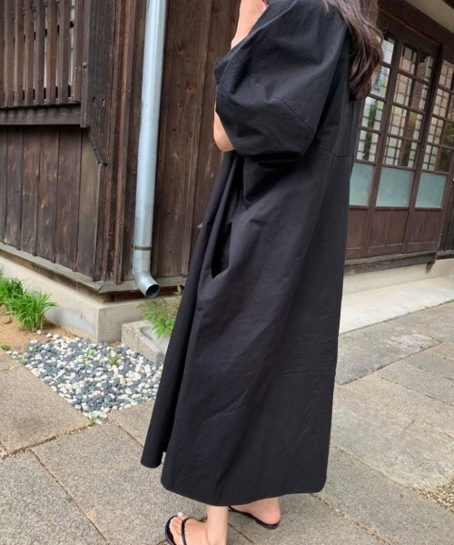 バルーンスリーブビックシルエットロングワンピース – ABITOKYO バルーンスリーブビックシルエットロングワンピース – ABITOKYO