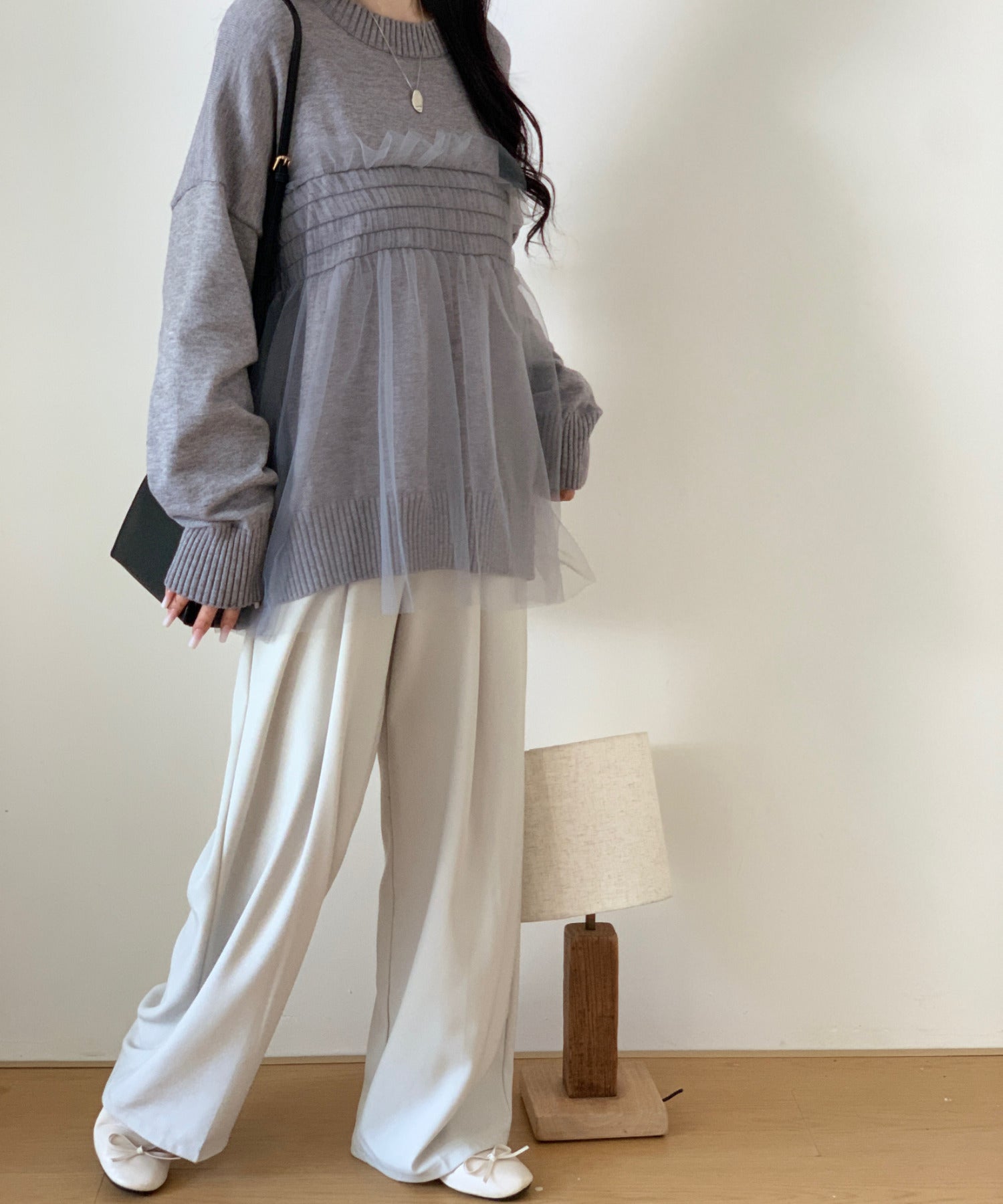 チュールドッキングニットトップス – ABITOKYO （ アビ
