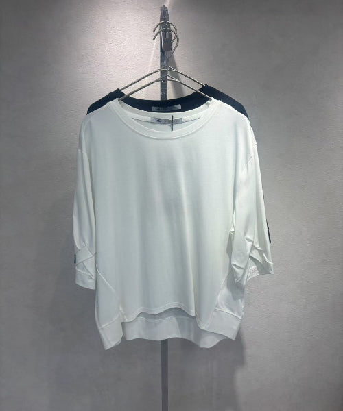 （S)☆フィッシュテール五分丈カットソー