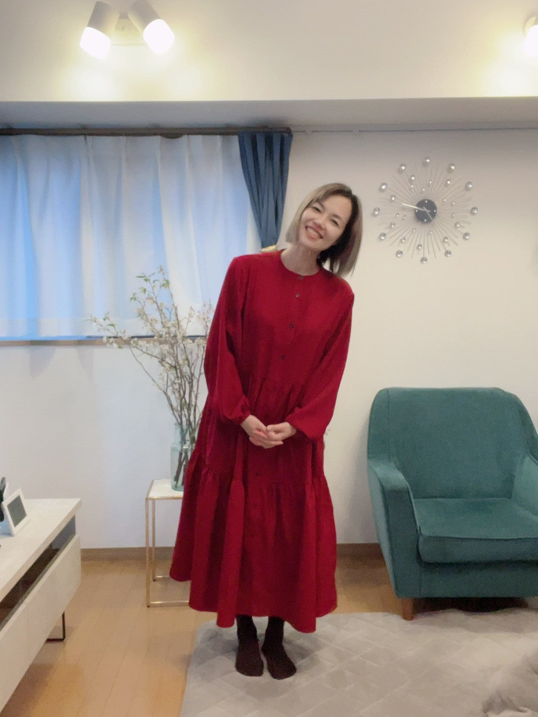 Chambre ティアードワンピース WEB限定】コットンティアードワンピース | DOUDOU(ドゥドゥ