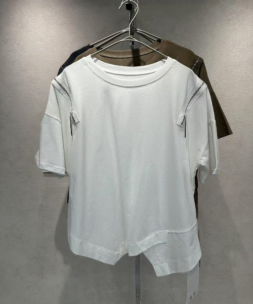 ☆ショルダージップTシャツ